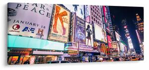 Obraz - New York Theater District (120x50 cm)
