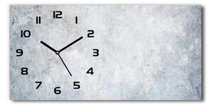 Vodorovné Sklenené hodiny na stenu tiché Betónové pozadia