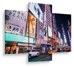Obraz - New York Theater District (90x60 cm)