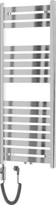 Mexen Uran, elektrické vykurovacie teleso 1200 x 500 mm, 600 W, chrómová, W105-1200-500-2600-01