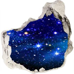 Nálepka 3D diera na stenu Hviezdna obloha nd-p-72668838
