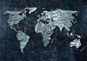 Fototapeta - Mapa moderného sveta (152,5x104 cm)