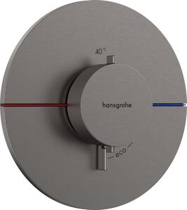 Hansgrohe ShowerSelect Comfort S, termostat pod omietku, kartáčovaný čierny chróm, HAN-15559340