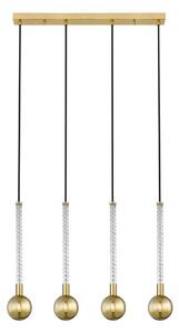 Zuma Line P0583-04A-2GHF - Luster na lanku MIDA 4xG9/6W/230V mosadz