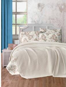 Krémovobiely bavlnený pléd 220x240 cm Waffle – Mila Home