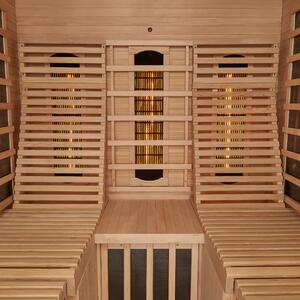 Infračervená sauna Helsinki 150 s technológiou Dual Technology čierna