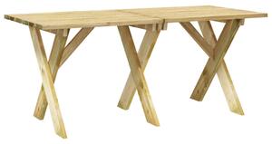 Záhradný stôl 160x73x70 cm impregnovaná borovica