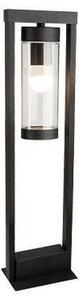 Vonkajšia lampa 1xE27/60W/230V IP44 čierna/dymová hnedá