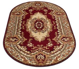 Koberec Agnella Standard kráľovsky bordový ovál