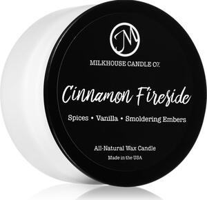 Milkhouse Candle Co. Creamery Cinnamon Fireside vonná sviečka Sampler Tin 42 g