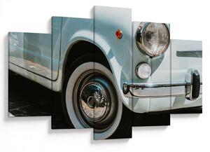 Obraz - Retro auto Fiat (150x105 cm)