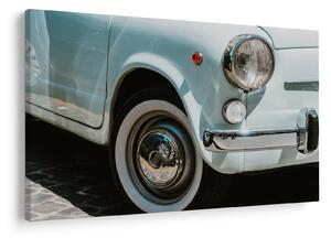 Obraz - Retro auto Fiat (90x60 cm)