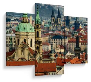 Obraz - Panorama Prahy (90x60 cm)