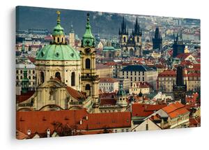 Obraz - Panorama Prahy (90x60 cm)