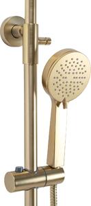 Sprchový set cu termostat Rea PAROT BRUSHED GOLD