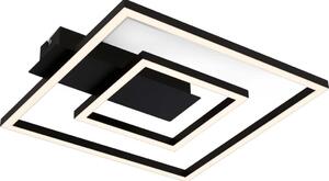 Briloner - LED stropné svietidlo FRAME LED/22W/230V 3000K 30x32 cm čierna
