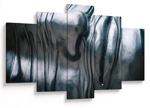 Obraz - Tvár z ocele (150x105 cm)