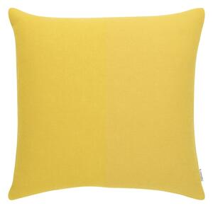 Vlněná obliečka na vankúš Tupla 45x45, žltá