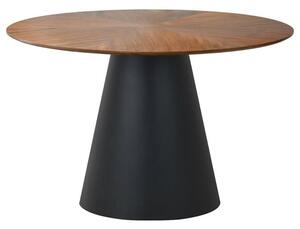 Jedálenský stôl ANGIL orech/čierna