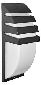 ITALUX PL-246 Mona exteriérové nástenné svietidlo LED 4W/120lm 4000K IP54 čierna pieskovaná, biela