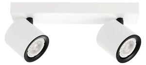 ITALUX SPL-31959-2B-WH Karlota stropné bodové svietidlo/spot 2xGU10 biela, čierna