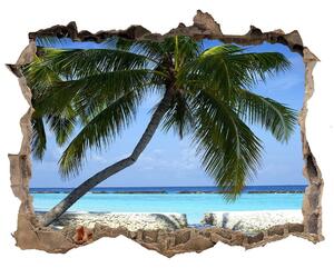 Nálepka fototapeta 3D výhled Tropické pláže