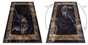 Kusový koberec Adoni čiernozlatý 80x150cm