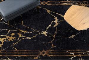 Kusový koberec Atohi čiernozlatý 200x290cm