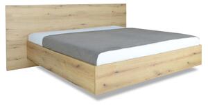 Drevená posteľ Kodok, 180x200, dub