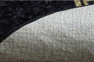 Kusový koberec Asoli čiernozlatý 120x170cm
