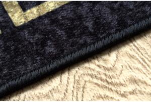 Kusový koberec Asoli čiernozlatý 120x170cm