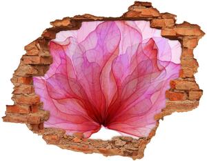 Diera 3D fototapeta nálepka Ružový kvet nd-c-98648030
