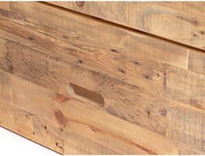 Massive home | Dřevěná postel s úložným prostorem Sharon 180x200 masiv borovice MHA2201W