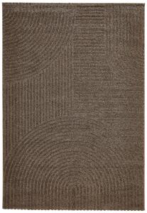 TKANÝ KOBEREC, 120/170 cm, hnedá Novel - Koberce