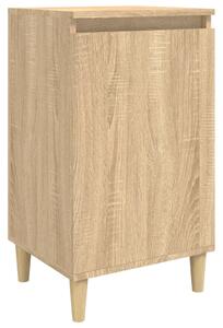 Nočný stolík dub sonoma 40x35x70 cm spracované drevo