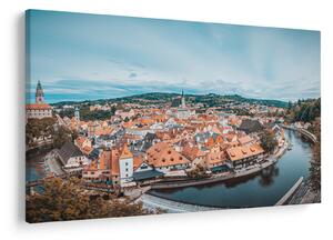 Obraz - Český Krumlov (90x60 cm)