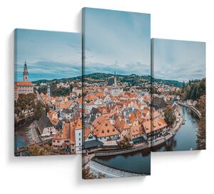 Obraz - Český Krumlov (90x60 cm)