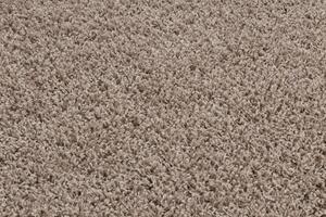 Okrúhly koberec SOFFI shaggy 5cm béžový