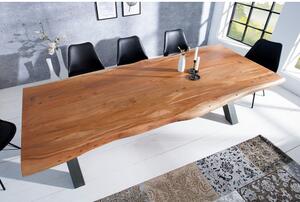 Jedálenský stôl Mammut X 240x105cm drevo Acacia - HONEY - PRODUKT JE SKLADOM U NÁS - 1Ks-Komfort-nábytok