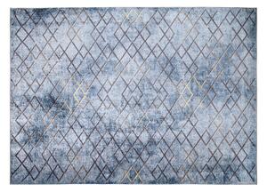 Zaujímavý trendový koberec s nepravidelným vzorom Sivá Šírka: 80 cm | Dĺžka: 150 cm