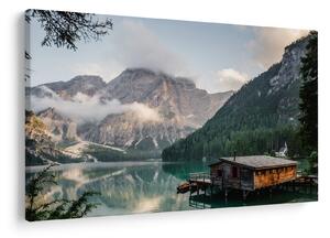 Obraz - Lake Prags (90x60 cm)