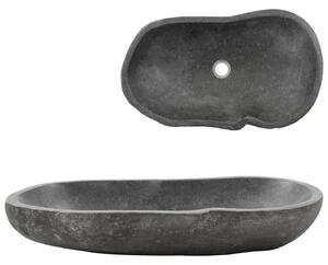 Umývadlo, riečny kameň, oválne 60-70 cm