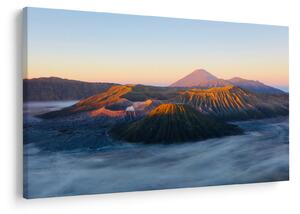 Obraz hory Bromo v Indonézii (90x60 cm)