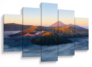 Obraz hory Bromo v Indonézii (150x105 cm)