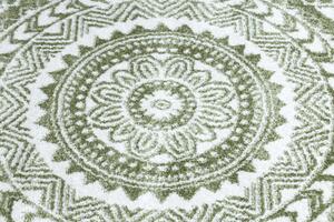 Okrúhly koberec FUN Napkin - zelený