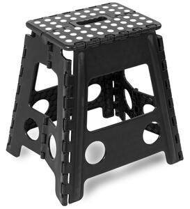 Protišmyková skladacia stolička AMIGO BLACK veľkosť L