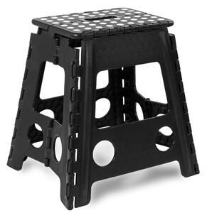 Protišmyková skladacia stolička AMIGO BLACK veľkosť L