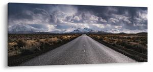 Obraz cesty v púšti (120x50 cm)