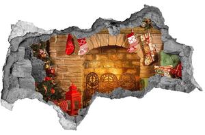 Samolepiaca nálepka na stenu Vianočné dekorácie