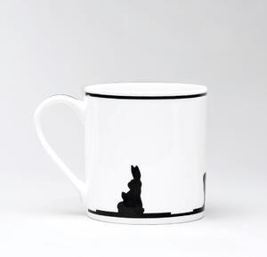 Porcelánový hrnček Yoga Rabbit 300 ml